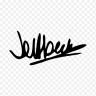 Наклейка на гитару автограф Джеффа Бека