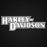Наклейка на мотоцикл Harley-Davidson надпись