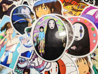Набор наклеек Унесённые призраками / Sen to Chihiro no Kamikakushi