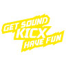 Наклейка Get sound KICX have fan