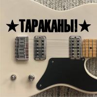 Наклейка Тараканы на гитару