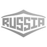 Наклейка надпись RUSSIA