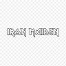 Наклейка Iron Maiden на гитару