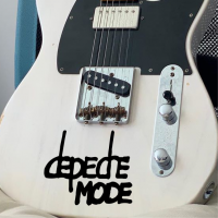 Наклейка Depeche Mode на гитару