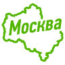 Наклейка Москва