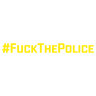 Наклейка #FuckThePolice