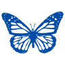 Наклейка бабочка 3