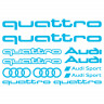 Наклейка Quattro Sticker Kit