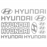 Наклейка Hyundai Sticker Kit