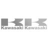 Наклейка логотип Kawasaki на мотоцикл