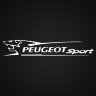 Наклейка Peugeot Sport